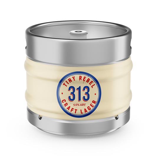 Tiny Rebel 313 Craft Lager - 30L Keg