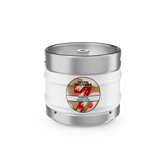 Seven Bro7hers Throw Away IPA - 30L Keg