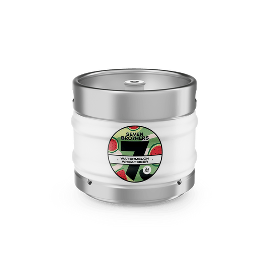 Seven Bro7hers Water Melon Wheat Beer - 30L Keg