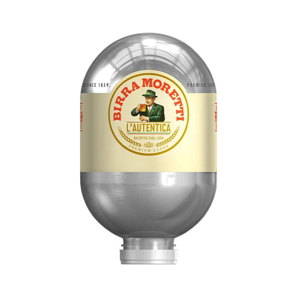Birra Moretti L'Autentica - 8L BLADE Keg